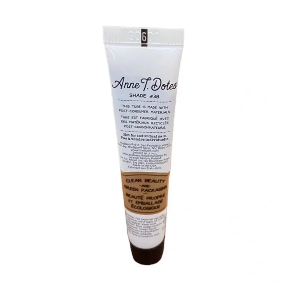 💎 theBalm #38 Tinted Moisturizer Anne T. Dotes Deluxe Travel Mini Size